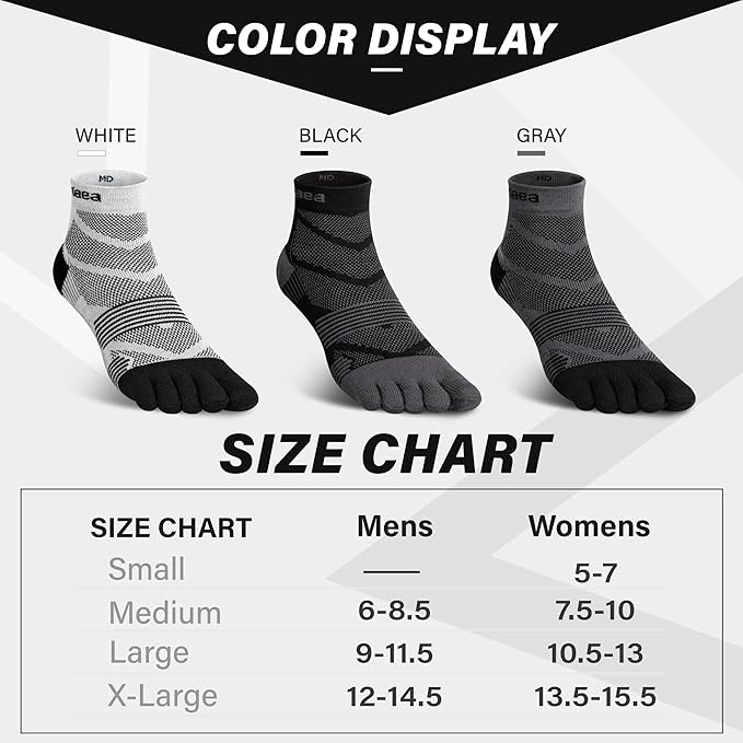 Hylaea No Show Running Athletic Anti-Blister Wicking Coolmax Socks, Seamless Anti-odor