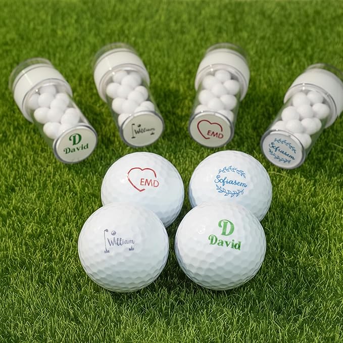 callie Personalized Golf Ball Stamp - Custom Monogram Name, 4 Colors | Ball Stamper Marker, Golf Accessories Gifts
