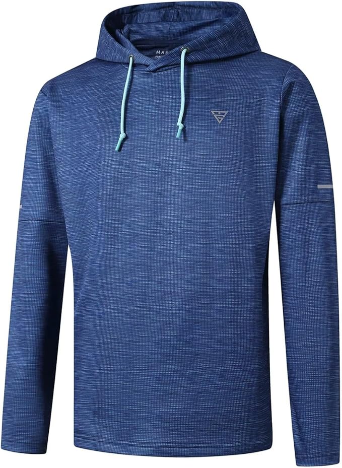Hoodies for Men Golf Fleece Hooded Sweatshirts Dry Fit Athletic Lightweight Casual Midlayer Mens Hoodies Pullover