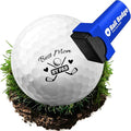 Ball Badge - Golf Ball Stamp (The Icon Series), Golf Ball Marker, Reusable Golf Ball Marking Tool to Identify Golf Balls
