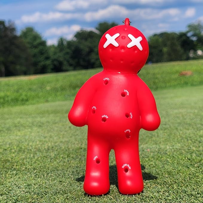 Ball Tee Holder | Novelty Keychain Accessory for Bag | Gifts for Men | Fits 3 1/4, 2 3/4, 1 1/2 Tees