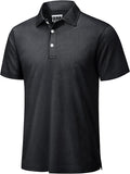 TACVASEN Mens Golf Shirt Dry Fit Mens Polo Shirts Short Sleeve Performance Golf Polos for Men with Collar Work Shirts