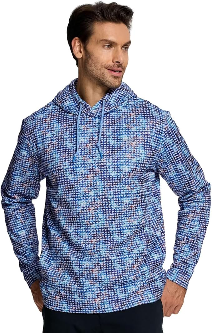Hoodies for Men Golf Fleece Hooded Sweatshirts Dry Fit Athletic Lightweight Casual Midlayer Mens Hoodies Pullover