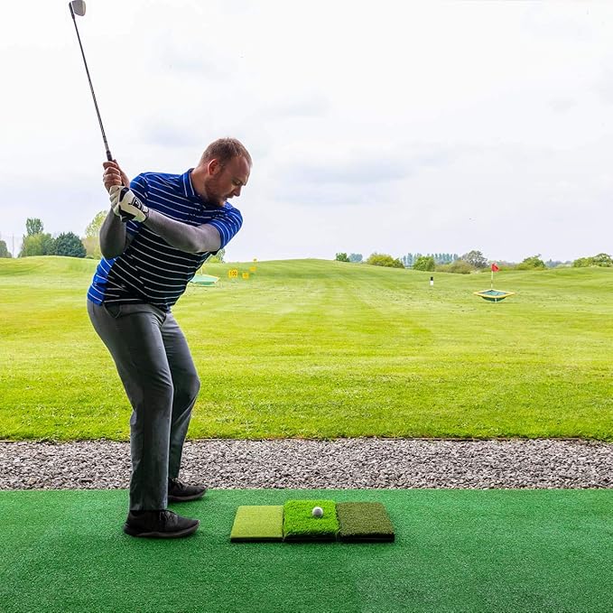 FORB Golf Hitting Mats | Premium Quality Golf Mats to Improve Your Swing | Golf Practice Mat | Driving Range Mat | 8 Styles with Optional Upgrades