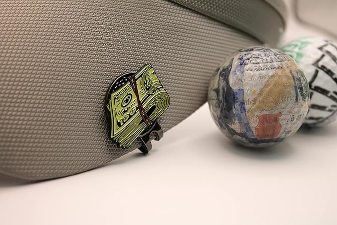 Funny Golf Ball Marker + Premium Magnetic Hat Clip | Unique Gift for Men & Women Golfers | Hilarious Golf Accessory for Any Golfer | NEW Designs!