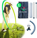 Slice Corrector Golf Swing Trainer - Golf Training Aid for Beginners & Pros - Lightweight and Portable Practice Tool and Accessories - Great for Gifts