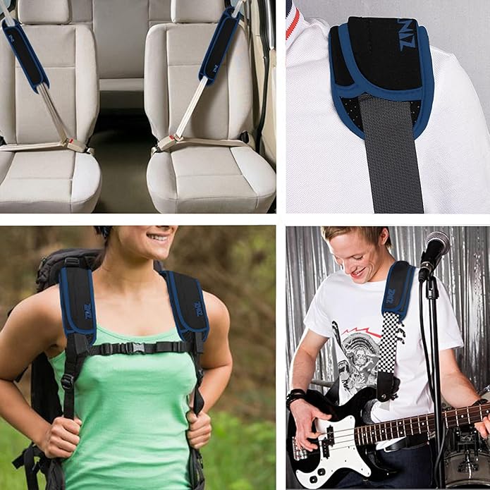 ZINZ Ultra Thick & Breathable Universal Shoulder Pad Cushion for Bag - Long & Comfort