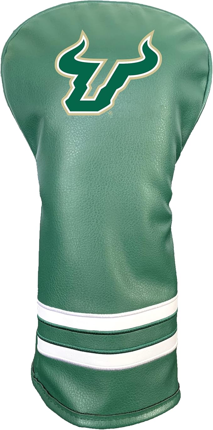 Team Golf NCAA Vintage Driver Golf Club Headcover (Printed), Form Fitting Design, Retro Design with Fleece Lining for Extra Club Protection