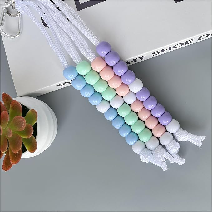 Golf Beads Score Counter, Golf Beads Counter, Golf Beads Count Stroke Score Counter, Golf Rhinestone Bead Score Counter (2 Pcs Green)