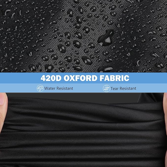 Golf Cart Cover,Waterproof Universal 2/4/6 Passenger Golf Cart Covers, Golf Cart Accessories for Outdoor Storage Protective