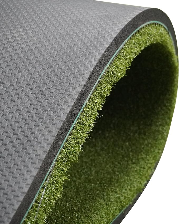 IMPACT SPORTS Premium Golf Hitting Mat – 59'' x 59'' Durable Practice Turf for Indoor & Outdoor Use, Realistic Grass Feel, Heavy-Duty Training Mat for Golfers