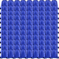 KUUQA 100Pcs Blue Drawstring Backpack Bag Sack Drawstring Bags Bulk String Bags Storage Bags for Sport Gym Traveling