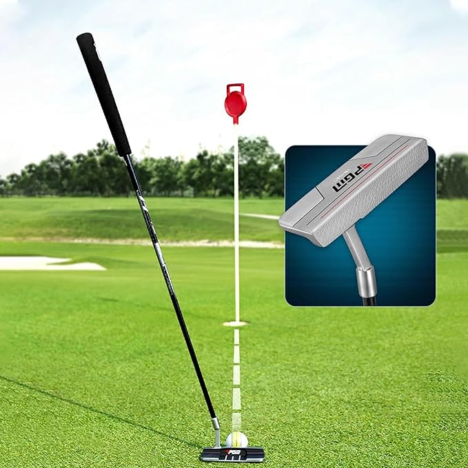PGM Golf Stand Putter for Men Women Right Handed, Single Club with Stable Low Center of Gravity, High Forgiveness Putter Golf Club with Alignment Aid