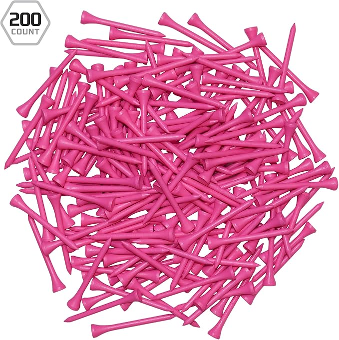 Izzo Wood Golf Tees (200 Pack)