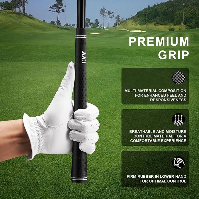 KVV Premium Right Hand Golf Club Set 11-Piece Set for Women, Including Driver, Fairway, Hybrid, 5#-P# Irons, Putter Steel Shaft Regular Flex Golf Clubs, with/Without Golf Bag