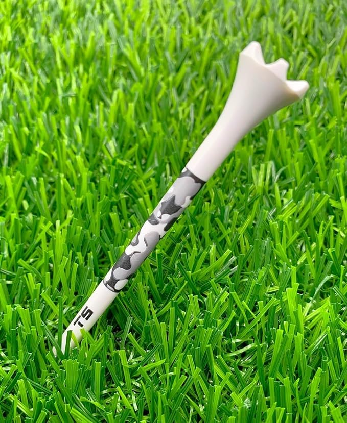 TRUESTRIKE Premium USA Golf Tees – 100-Pack Durable 3¼" / 2¾" Plastic Tees – Made in USA – Perfect Holiday Golf Gift
