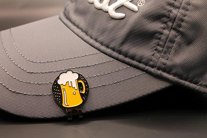 Funny Golf Ball Marker + Premium Magnetic Hat Clip | Unique Gift for Men & Women Golfers | Hilarious Golf Accessory for Any Golfer | NEW Designs!