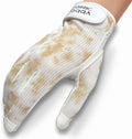 Caddy Classic Ladies Golf Glove Women | Various Stylish Mesh Design for High Breathability | Womens Golf Gloves Left Hand & Right Hand | Premium Leather Construction for Comfortable Fit