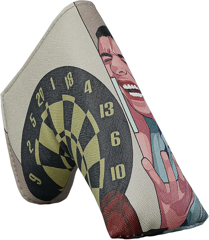 Golf Club Headcover, Funny Driver Head Cover, Mallet Blade Putter Head Cover, Golf Gifts Golf Accessories for Men and Women Golfers