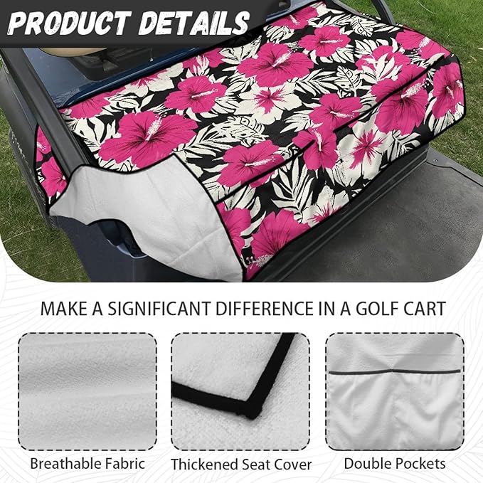 Golf Cart Seat Covers Universal Golf Cart Seat Cover Blanket Cushion Cover Sports Golf Cart Accessories