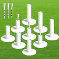 FINGER TEN Golf Rubber Tees Driving Range 3 Inch 1.5'' 2.25'' 2.75'' 3.13'' Tee Holder for Mat 1.5'' 2'' with Plastic Tees Indoor Outdoor Use