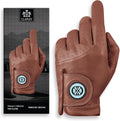 CLAPLEY Women’s Golf Glove – Premium Cabretta Leather with Magnetic Ball Marker, Breathable Design, Good Elasticity, Precious Gift for Golfers, Super Soft Feel, Left and Right Hand, Secure Fit
