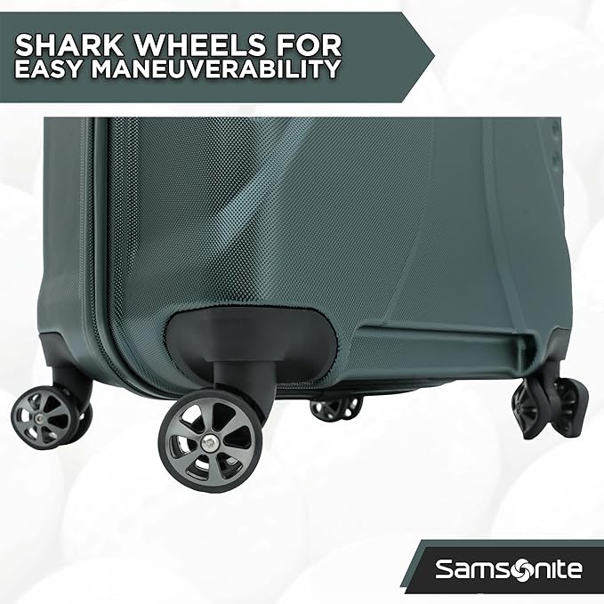 Samsonite Tour Pro Golf Hard Case Golf Travel Bag, Lightweight & Durable ABS Shell, 360 Degree Multi-Directional “Shark Wheels”