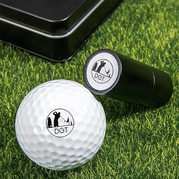 callie Personalized Golf Ball Stamp - Custom Monogram Name, 4 Colors | Ball Stamper Marker, Golf Accessories Gifts