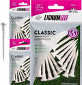 LIGNUM Unbreakable Microwood Golf Tees 50x More Durable/Adjustable Golf Tee/Innovative Wood Fiber and Natural Adhesives/Golf Tee, Golf Tees, Tees Golf, Golf Ball Tees/Pack of 3