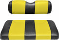 Club Car Post-2000 DS Golf Cart Front Replacement Seat Cover Set Made with Marine Grade Vinyl - Staple On Installation