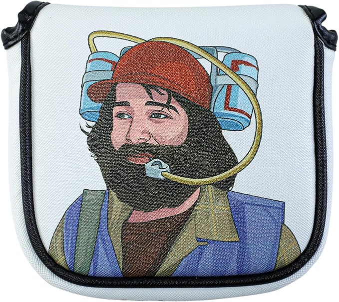 Golf Club Headcover, Funny Driver Head Cover, Mallet Blade Putter Head Cover, Golf Gifts Golf Accessories for Men and Women Golfers