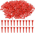 Golf Tees Plastic 1 1/2 inch Value 300 600 Pack, Upgrade More Unbreakable Bulk Stable Reduce Friction Side Spin Tee for Men Women Ladies