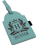 Custom Engraved Golf Luggage and Bag Tag - Personalized Golfing Accessories Gift for Golfer, Mom, Dad, Him, Her (Teal)