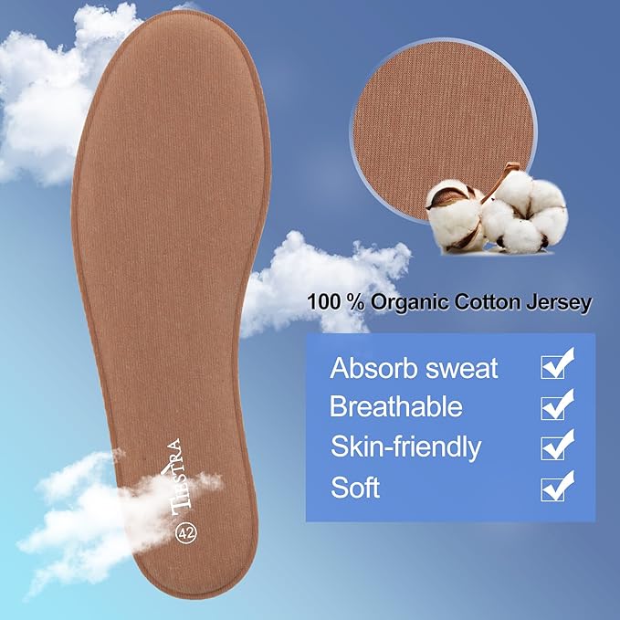 2 Pair -Shoe Inserts for Mens Memory Foam Insoles,Replacement Insoles for Work Boots Running Shoes, Cushion Shock Absorbing for Foot Pain Relief, Comfort Breathable Inner Soles Brown 45EU,US12