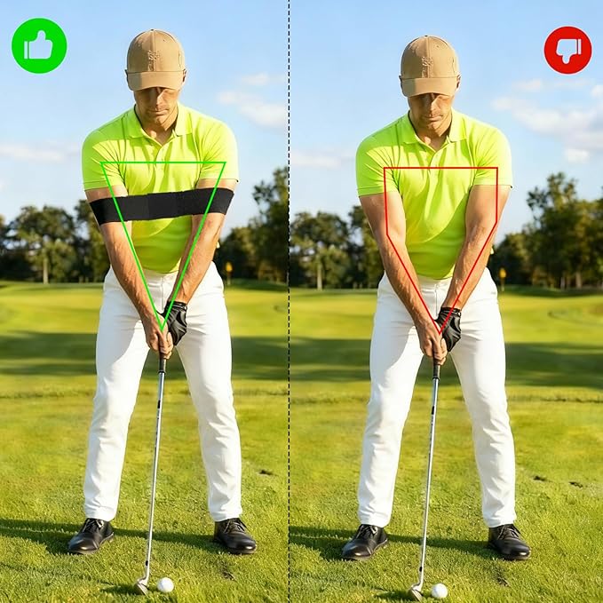 Golf Swing Training Aid - Swing Correction Arm Band, Unisex