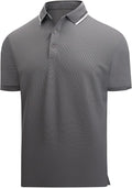 Alex Vando Mens Golf Shirt Moisture Wicking Performance & Polished Style Polo Shirts for Men