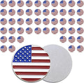 50 Pcs Magnetic Golf Ball Markers, Markers Assorted Patterns Value Gift Set Mark Golf Divot Tool Accessories for Men Weman Golfers