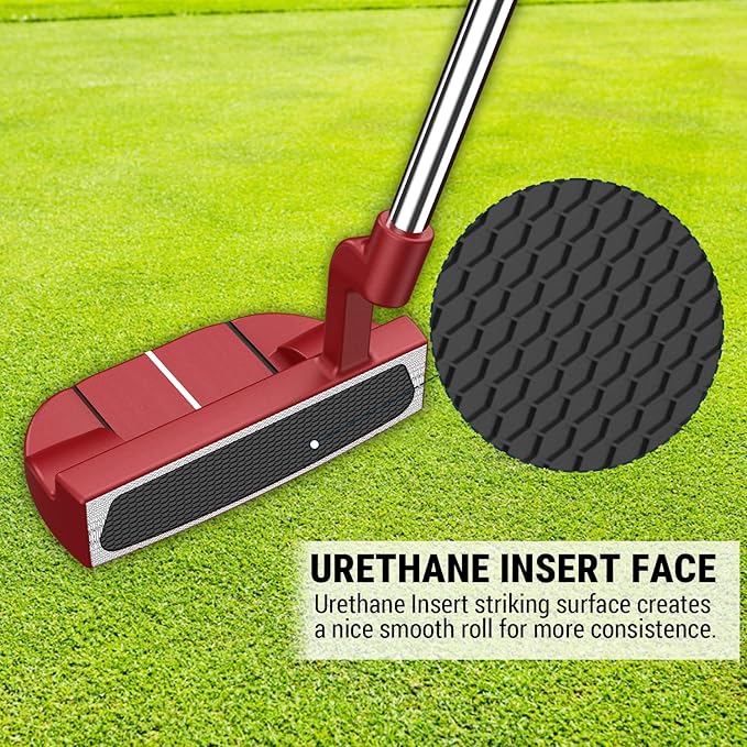 MAZEL Tour GS Men's Golf Putter,Right Handed,Golf Head Cover Included