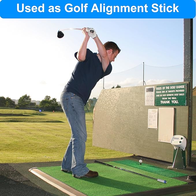 Golf Swing Trainer Golf Training Aid and Correction for Strength Speed, Golf Warm-up Stick Tempo Flexibility Training Club, with 3 Different Weights