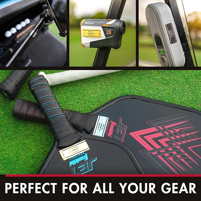 Golf Essentials: Personalized ID Labels, Pro Scorecards & Game Guides. Weatherproof Accessories for Club Tracking, Stat Logging & Wagering