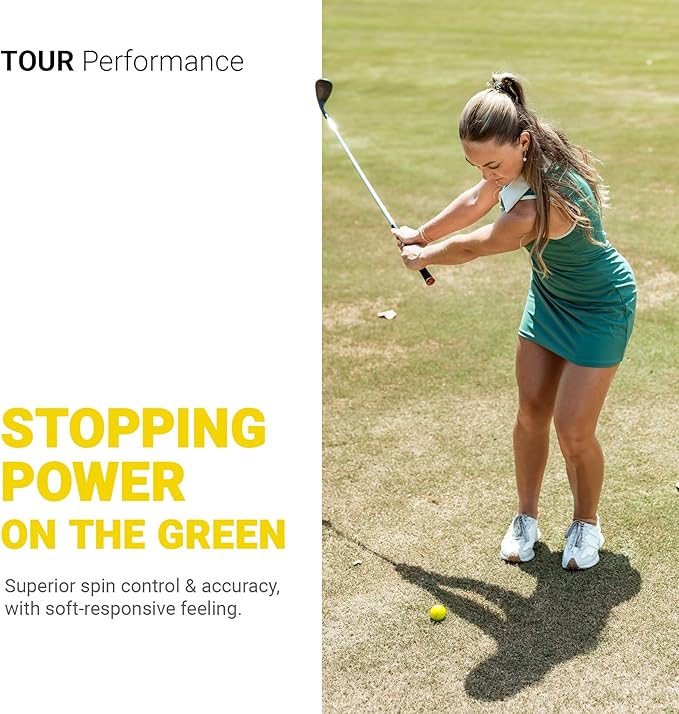 Trust Golf Balls - Aurora & Rosa Crystal Urethane Series | Eye-Catching & Easy to Spot | Maximum Distance, Soft Feel, Straight Flight, & Greenside Control | Blue, Orange, Pink, Yellow | 12 or 48 Balls