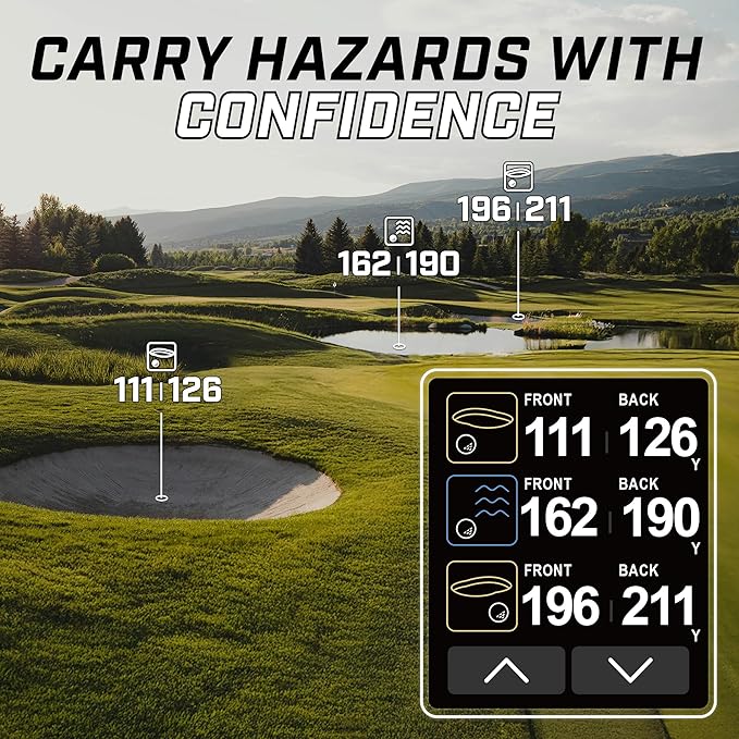 Izzo Swami Golf GPS Rangefinder - Color Display & Scorekeeper