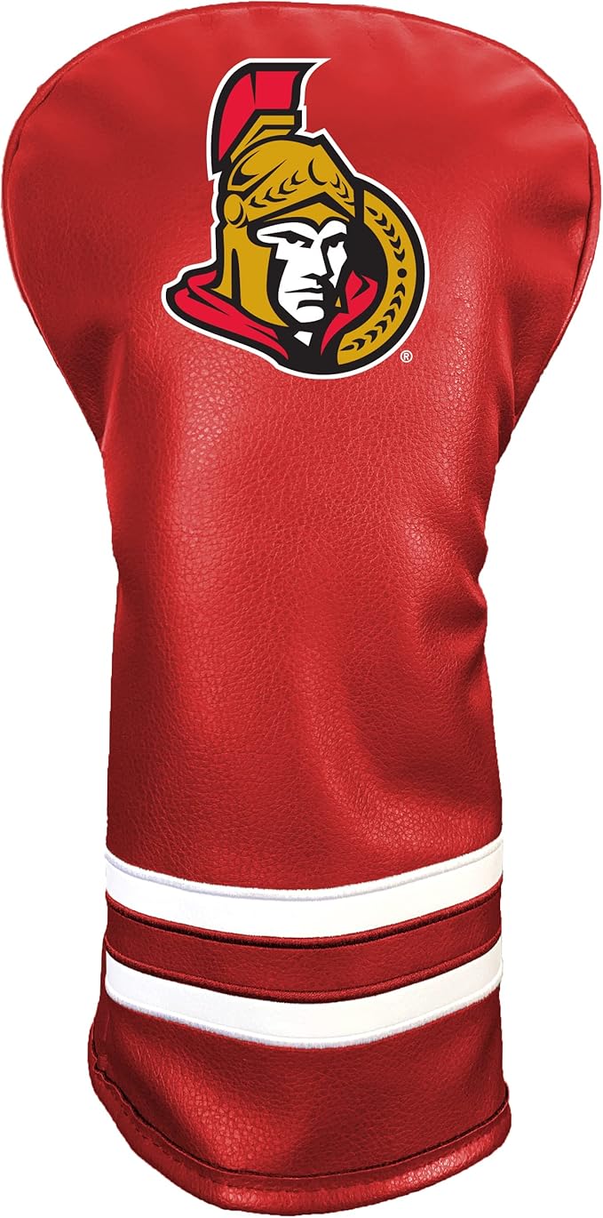 Team Golf NHL Vintage Driver Golf Club Headcover (Printed), Form Fitting Design, Retro Design with Fleece Lining for Extra Club Protection