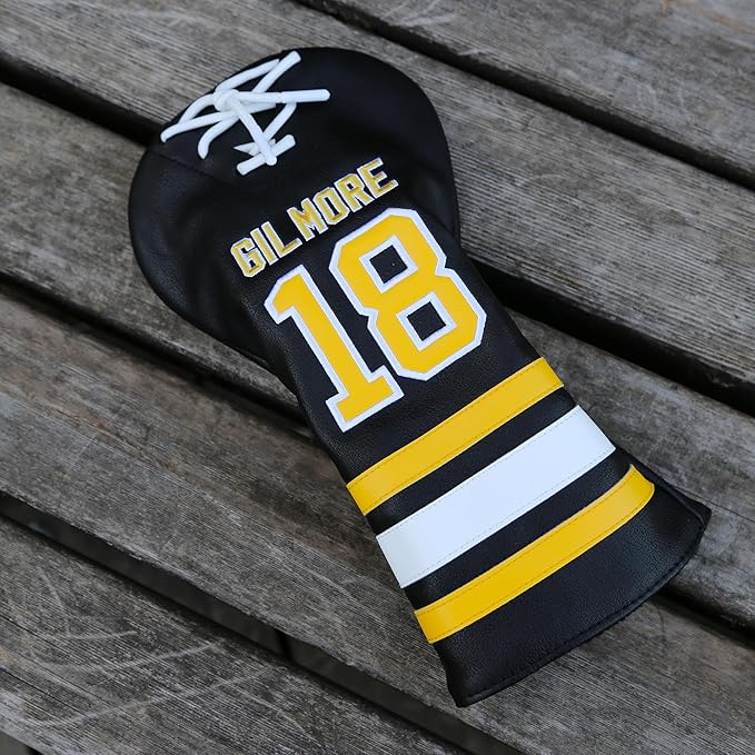 Funny Golf Head Covers - Leather Driver Headcover, Fairway Wood, and Hybrid Covers - Inspired Design with Premium Embroidery - Unique Golf Gift & Accessories for Men and Women Golfers