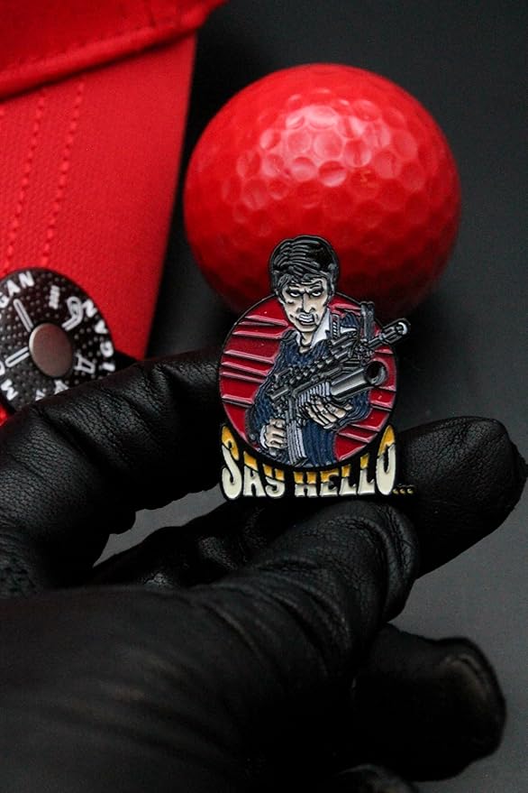 Funny Golf Ball Marker + Premium Magnetic Hat Clip | Unique Gift for Men & Women Golfers | Hilarious Golf Accessory for Any Golfer | NEW Designs!