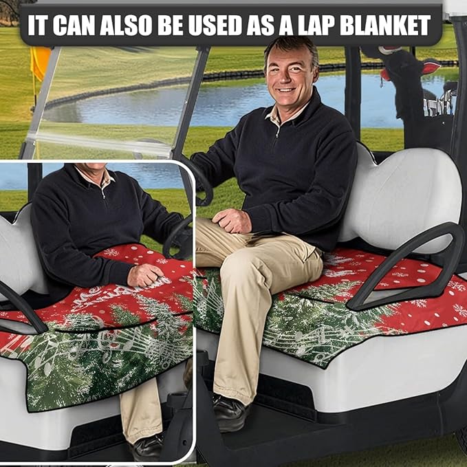 Golf Cart Seat Covers Universal Golf Cart Seat Cover Blanket Cushion Cover Sports Golf Cart Accessories