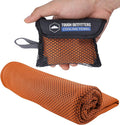 Tough Outdoors Cooling Towels for Neck Face - Neck Cooling Towel for Hot Weather Yoga Sports Golf Sweat - Instant Cold Towel
