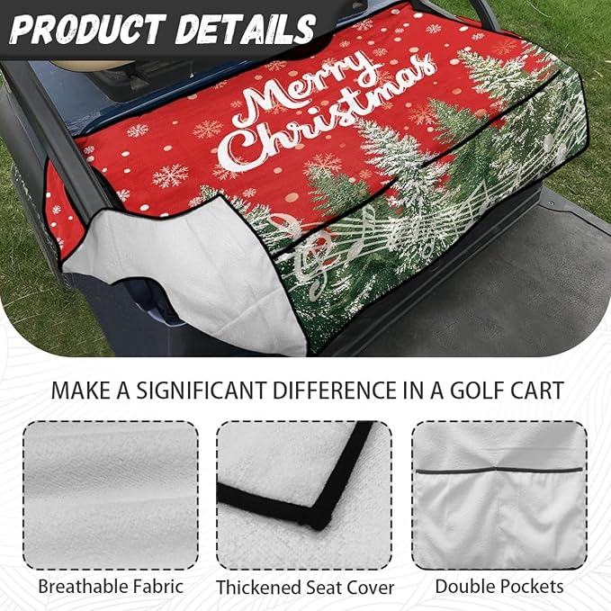 Golf Cart Seat Covers Universal Golf Cart Seat Cover Blanket Cushion Cover Sports Golf Cart Accessories