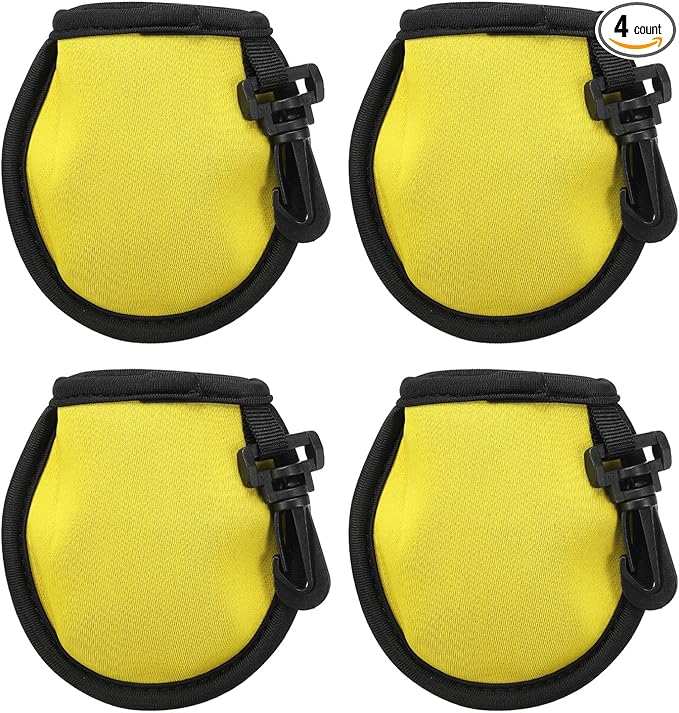 PATIKIL Golf Ball Washer Pouch, Portable Golf Balls Cleaner Pocket Bag with Hanging Clip for Men Golf