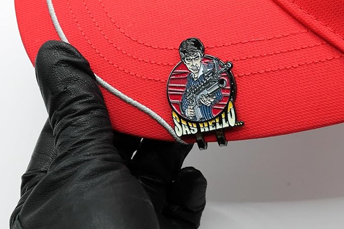 Funny Golf Ball Marker + Premium Magnetic Hat Clip | Unique Gift for Men & Women Golfers | Hilarious Golf Accessory for Any Golfer | NEW Designs!